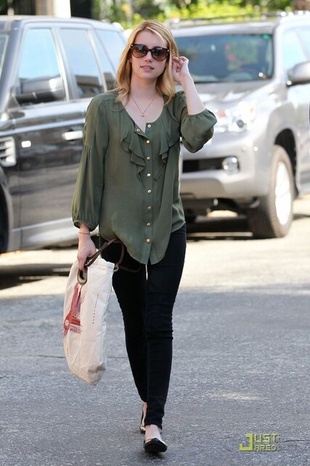 Emma Roberts Out and About 2011