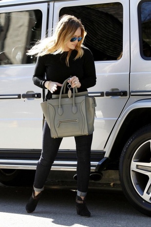 Hilary Duff Out in Beverly Hills January 10, 2013