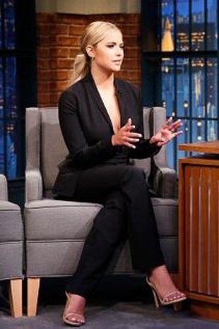 Ashley Benson Late Night with Seth Meyers July 23, 2015