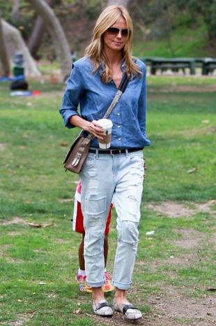 Heidi Klum Brentwood February 7, 2015