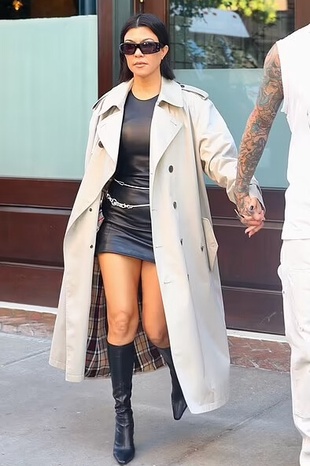 Kourtney Kardashian New York City October 15, 2021