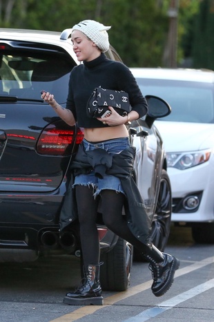 Miley Cyrus Studio City December 9, 2014