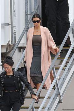 Kim Kardashian West Sydney Airport November 18, 2014