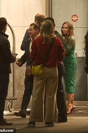 Victoria Beckham Leaving Langham Hotel in Ny October 10, 2022