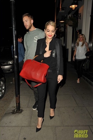 Rita Ora Leaving the Lemonia Greek Restaurant in London June 5, 2013