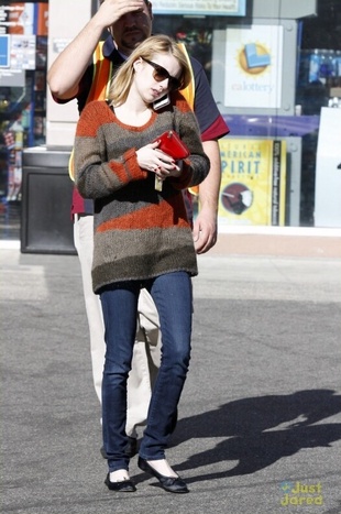 Emma Roberts Out and About January 10, 2012