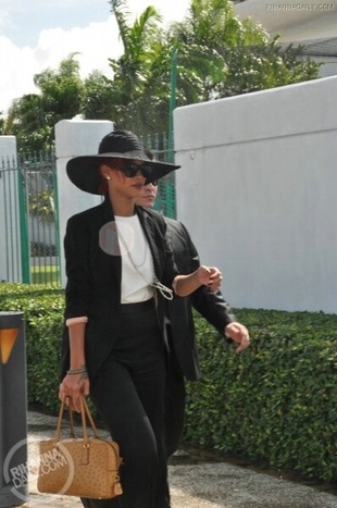 Rihanna State Funeral of the Barbados Prime Minister David Thompson November 3, 2010