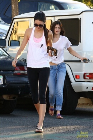 Kendall Jenner Out in Calabasas October 2, 2011