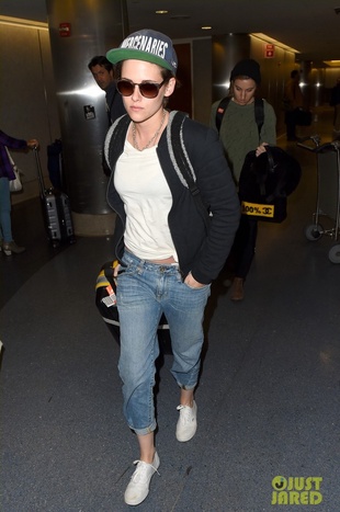 Kristen Stewart LAX Airport January 2, 2015