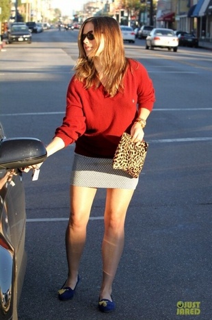 Sophia Bush Shopping at Ok Bookstore in West Hollywood November 23, 2012