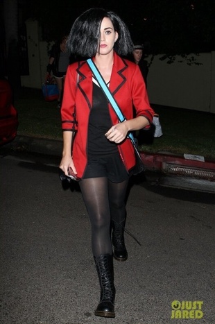 Katy Perry From Daria at Maroon 5s Halloween Party at the Hollywood Forever Cemetery October 31, 2012