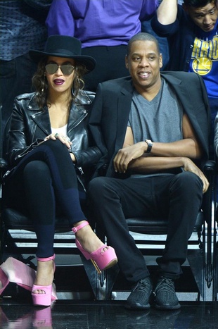 Beyonce Knowles Clippers Vs. Warriors Game February 20, 2016