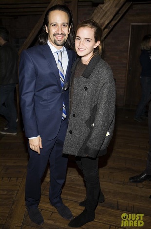 Emma Watson Hamilton on Broadway October 30, 2015