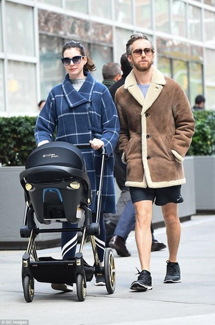 Anne Hathaway New York City October 24, 2016