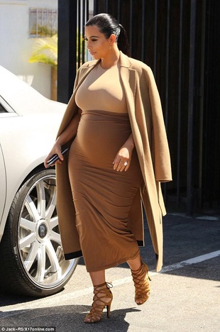 Kim Kardashian West Los Angeles August 31, 2015