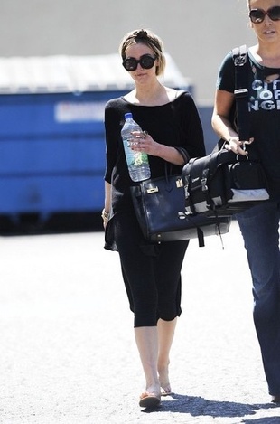 Ashlee Simpson Dance Studio July 8, 2013