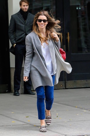 Jessica Biel New York City November 8, 2013