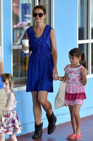 Katie Holmes Chelsea Piers in New York City July 11, 2013