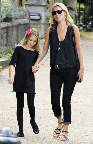 Kate Moss London August 14, 2012