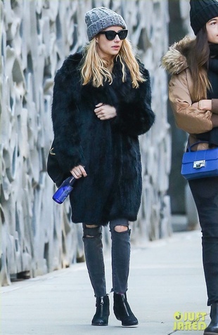 Emma Roberts New York City December 13, 2014