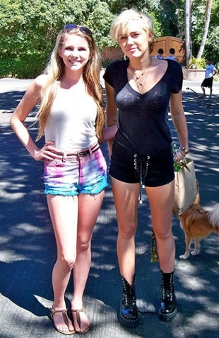 Miley Cyrus Toluca Lake August 26, 2012