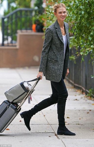 Karlie Kloss New York City October 13, 2015