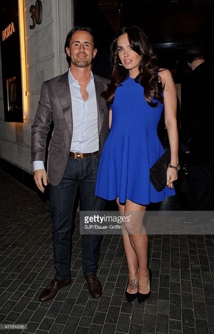 Tamara Ecclestone Roka Restaurant on March 6, 2014