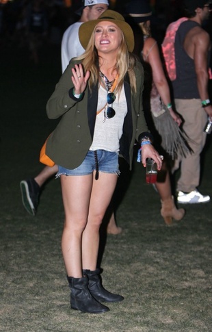 Hilary Duff Coachella Valley Music & Arts Festival in Indio Ca April 12, 2013