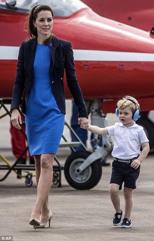 Kate Middleton Royal Air Tattoo, Gloucestershire, England, July 8, 2016