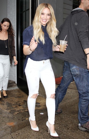 Hilary Duff Leaving MTV Studios June 15, 2015