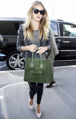 Rosie Huntington-Whiteley LAX June 15, 2014