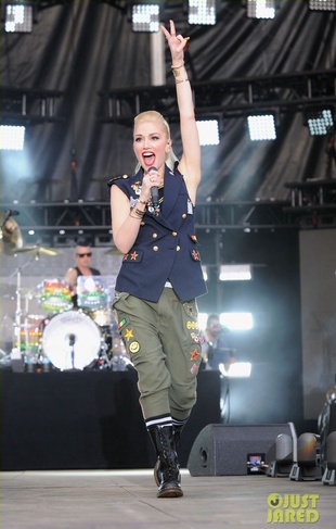 Gwen Stefani Global Citizen Earth Day April 18, 2015