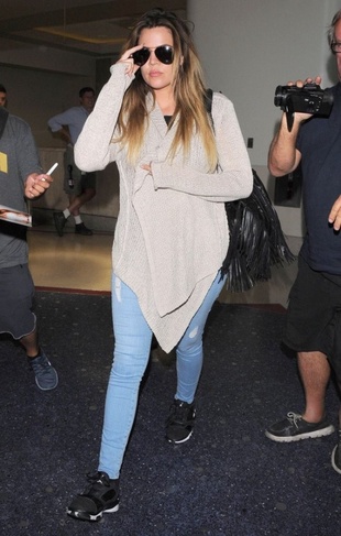 Khloe Kardashian LAX Airport May 19, 2014