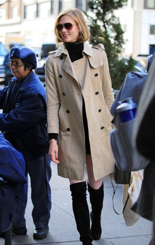 Karlie Kloss New York City January 21, 2016