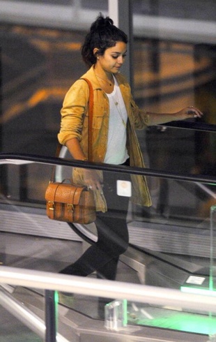 Vanessa Hudgens at Nice Airport in France May 28, 2012