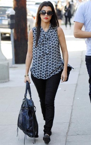 Kourtney Kardashian Furniture Shopping January 2011