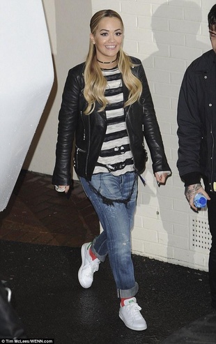 Rita Ora Leaving Fountain Studios December 6, 2015