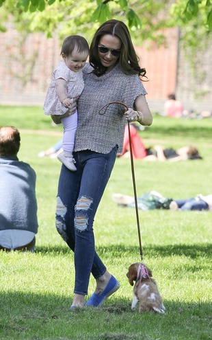 Tamara Ecclestone Central London Park April 15, 2015