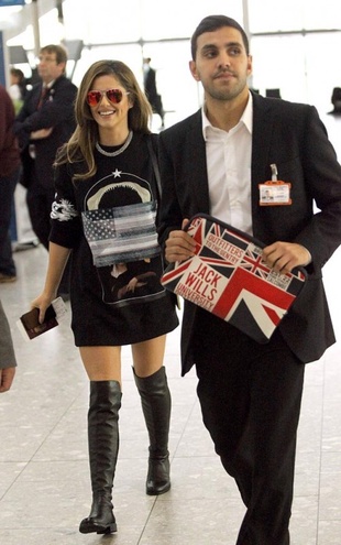 Cheryl Cole Heathrow Airport October 4, 2013