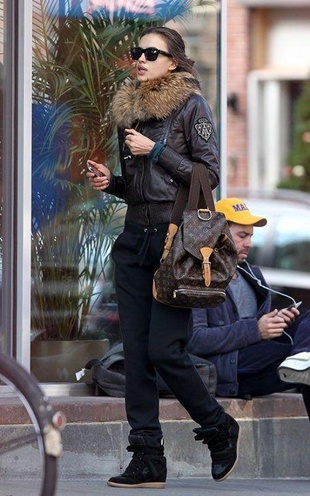 Irina Shayk West Village December 18, 2012