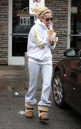 Ashley Tisdale Leaving Her House with Martin Johnson in Toluca Lake February 14, 2012