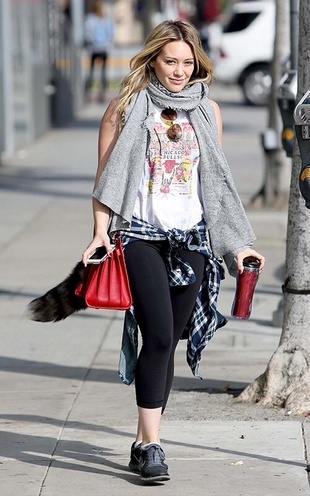 Hilary Duff Beverly Hills January 29, 2014