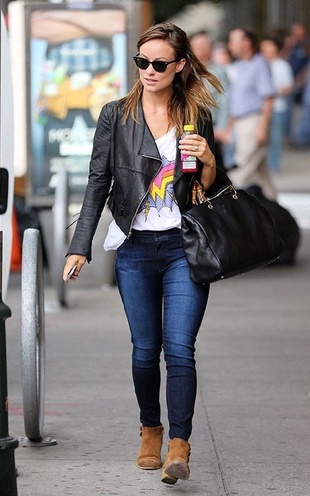 Olivia Wilde New York City August 27, 2013