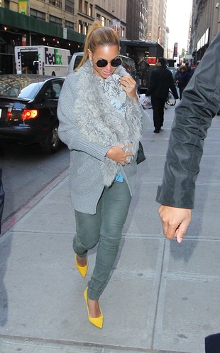 Beyonce Knowles Out in Manhattan March 27, 2012