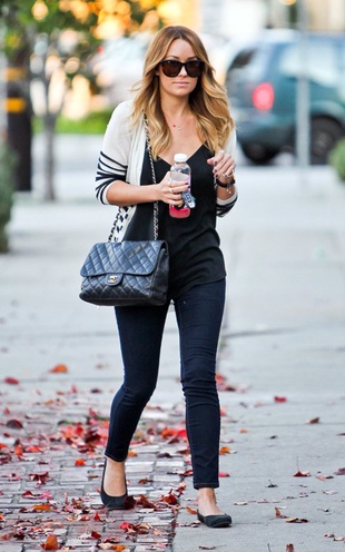 Lauren Conrad Heading to the Kate Somerville Beauty Spa January 5, 2012