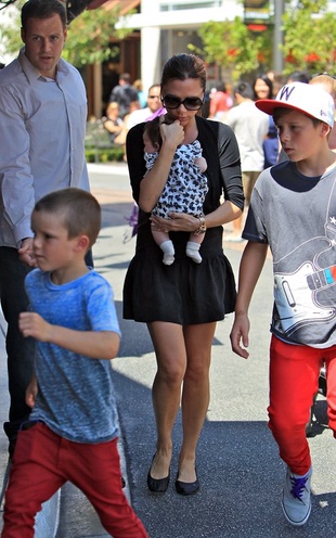 Victoria Beckham at the Grove in Los Angeles September 4, 2011