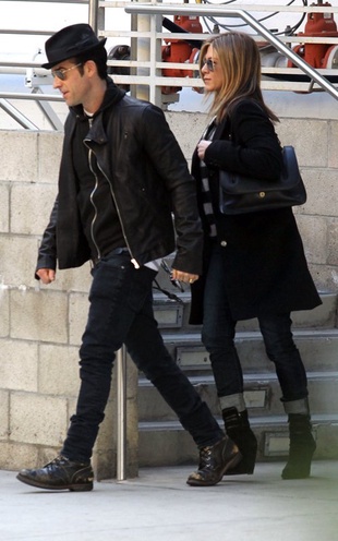 Jennifer Aniston Out For a Movie Date in Hollywood January 22, 2012