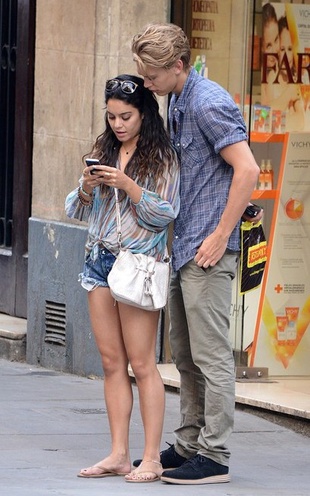 Vanessa Hudgens Out in Barcelona Spain May 31, 2012