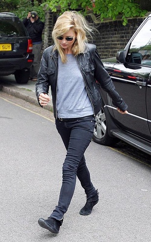 Kate Moss Out in London May 10, 2010