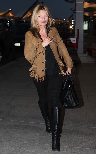 Kate Moss Heathrow Airport May 20, 2013